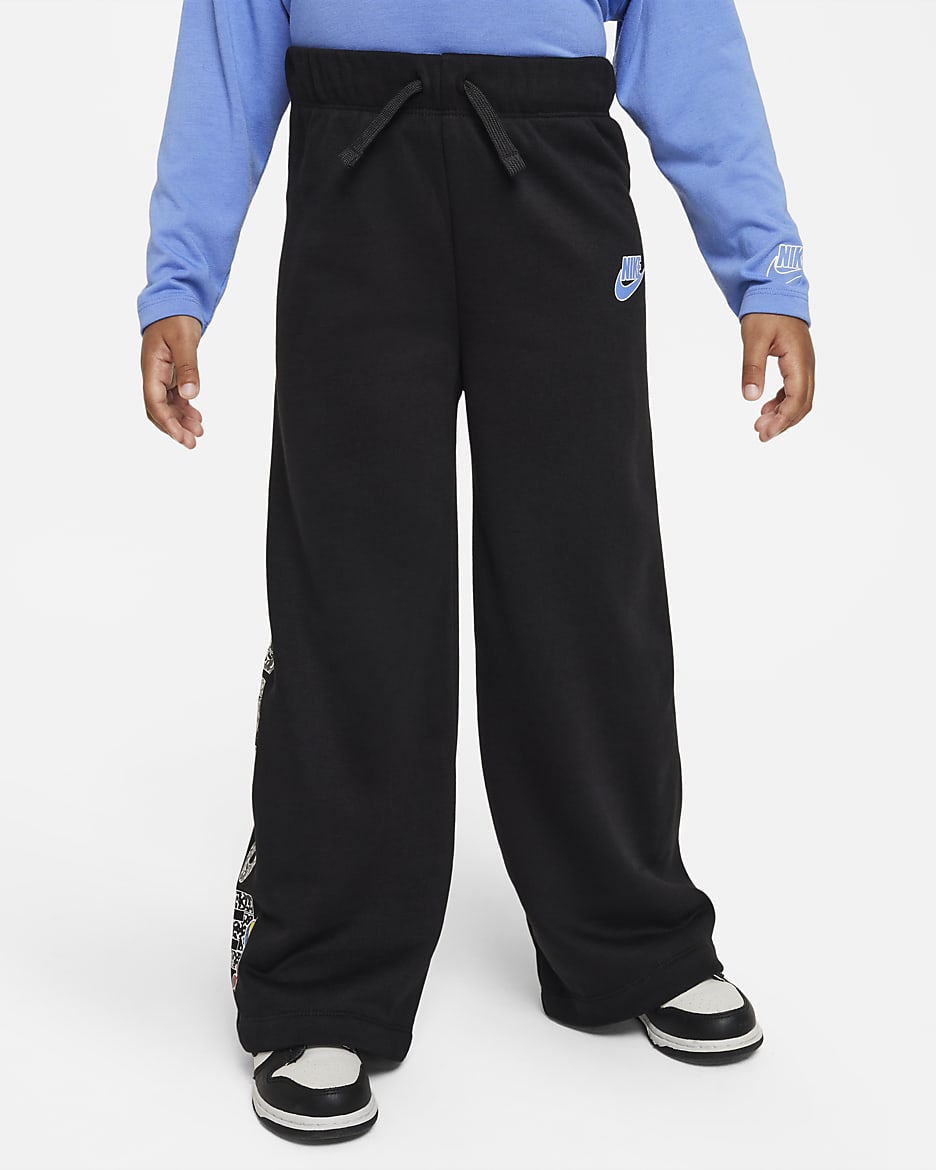 Nike Notebook Wide Leg Pants Little Kids Pants